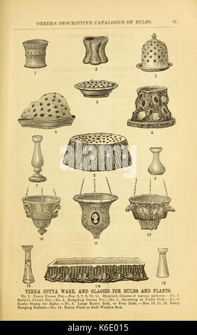 Dreer's catalogue descriptif de bulbes de fleurs et d'autres racines, avec les instructions de leur culture et de gestion de l'hiver, les plantes en fleurs, roses, &c. &C (16255103018) Banque D'Images