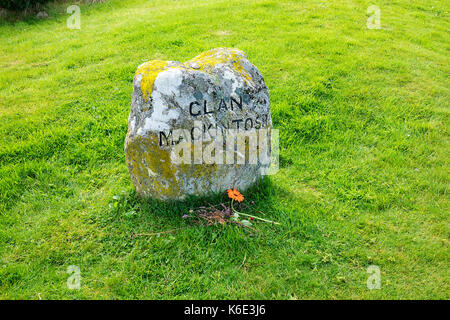 Cimetière du clan mackintosh Banque D'Images