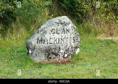 Cimetière du clan mackintosh Banque D'Images