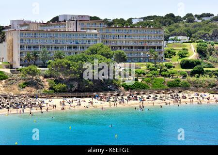 Club Hotel Aguamarina Arenal den Castell Minorque Minorque espagne Banque D'Images