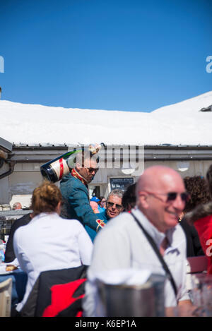 La folie douce, val d'isère, france Banque D'Images