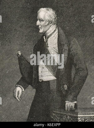 Arthur Wellesley, 1er duc de Wellington Banque D'Images