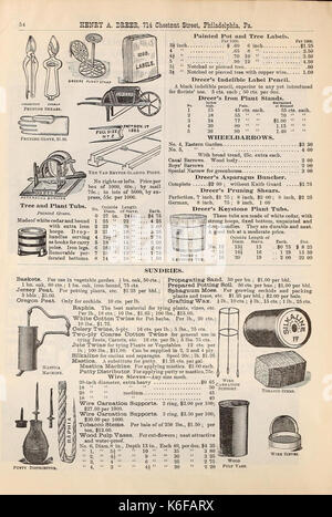Dreer's quarterly Liste des prix de gros (16544587006) Banque D'Images