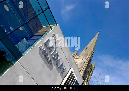 Bibliothèque de Laidlaw, université de Leeds Banque D'Images