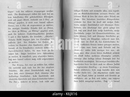 Der Verkehr in der Guten Gesellschaft 009 Banque D'Images