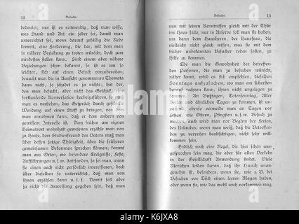 Der Verkehr in der Guten Gesellschaft 011 Banque D'Images