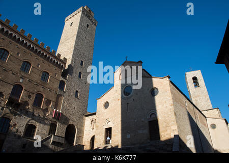 Collégiale de l'assomption de Marie, san gimignano toscane italie Europe eu Banque D'Images