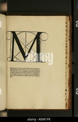 De Divina proportione M Banque D'Images