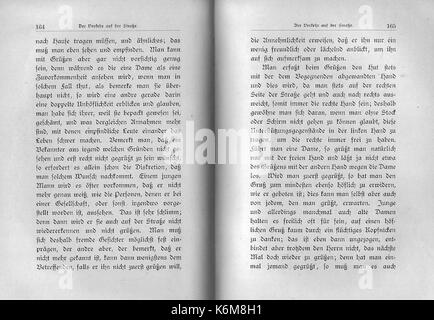 Der Verkehr in der Guten Gesellschaft 087 Banque D'Images