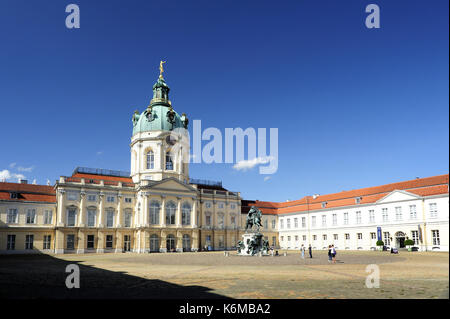 Schloss Charlottenburg, Palace, Charlottenburg, Berlin ouest, Allemagne Banque D'Images