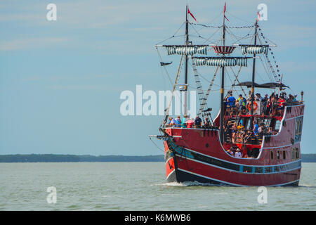 Croisière bateau pirate en Floride. aucun modèle / Propriété de presse Banque D'Images