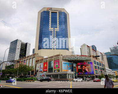 Singapour - Dec 14, 2015. Vue sur rue dans Chinatown, Singapour. Singapour est un ville-état souverain en Asie du sud-est, et la seule île cit Banque D'Images