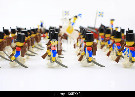 Soldat lego rally Banque D'Images