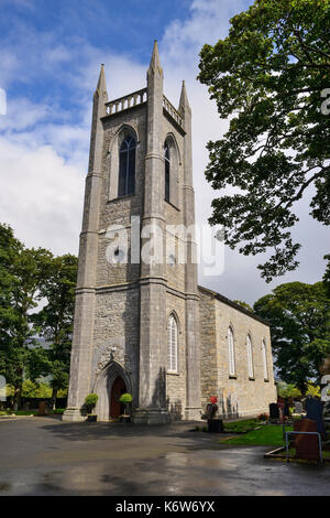 L'église de saint Colomba à Drumcliff, Comté de Sligo, Irlande Banque D'Images