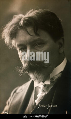 Arthur Nikisch - Hongrois / chef d'orchestre allemand. 12 octobre 1855 - 23 janvier 1922 Banque D'Images