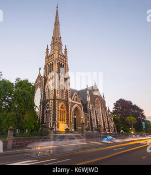 De l'église Knox, Dunedin, île du Sud, Nouvelle-Zélande, Océanie Banque D'Images