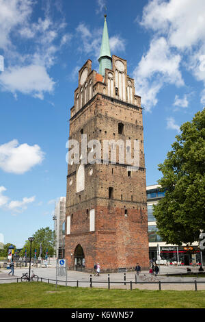 Kröpeliner Tor, Rostock, Mecklenburg-Ouest Pomerania, Allemagne Banque D'Images