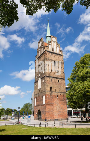 Kröpeliner Tor, Rostock, Mecklenburg-Ouest Pomerania, Allemagne Banque D'Images