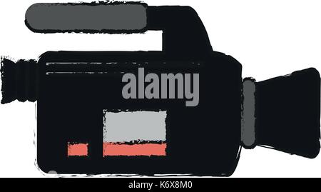 Cinéma image icône videocamera Illustration de Vecteur