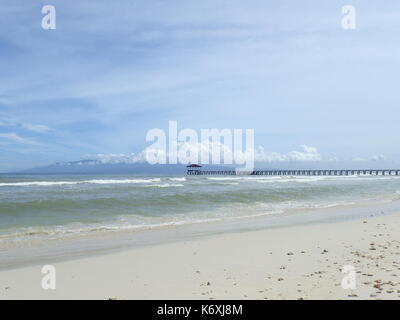 Isabela City, Philippines. 13 sep, 2017. malamawi beach est l'une des plages de sable blanc de Basilan. sherbien dacalanio : crédit/pacific press/Alamy live news Banque D'Images