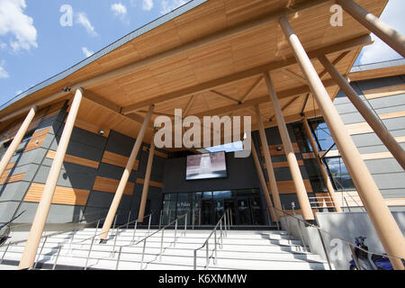 Centre sportif Megève Banque D'Images