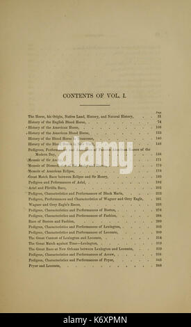 Frank Forester's horse et l'équitation de l'Organisation des États et provinces britanniques d'Amérique du Nord (page 19) BHL22631127 Banque D'Images