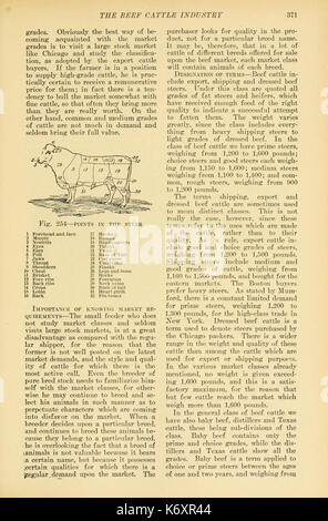 Farmer's Cyclopedia de live stock (page 371) BHL23726675 Banque D'Images