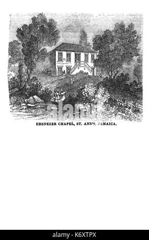 Ebenezer Chapel, St Ann's, la Jamaïque (septembre 1851, VIII, p.102) Banque D'Images