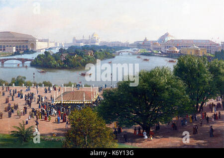 Franz Basel World's Columbian Exposition de Chicago, 1893 Banque D'Images