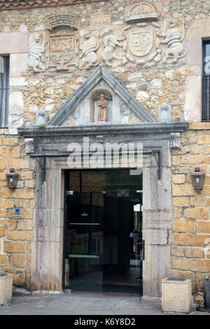 Hôtel Parador, la Vega de los caseros, Cangas de Onis, Picos de Europa ; austurias ; Espagne Banque D'Images