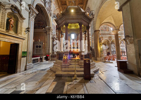 Santa Maria in Aracoeli - Culte de Sainte-Hélène Banque D'Images