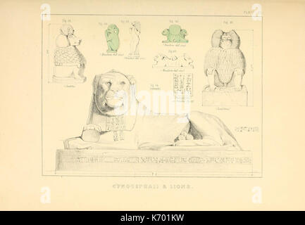 Galerie d'antiquités, sélectionnés à partir de la British Museum (1842) Planche 25 Banque D'Images