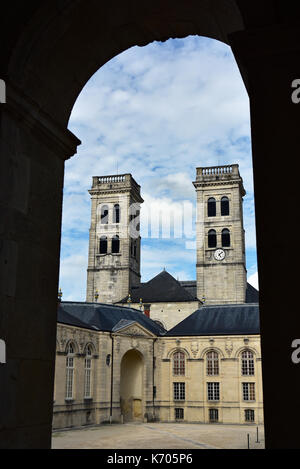 Palais épiscopal et cathédrale de Verdun Banque D'Images