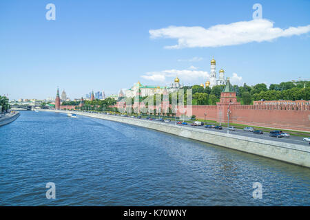 La Russie, Moscou, les routes urbaines, des peuples, de la place rouge. 2014 Banque D'Images