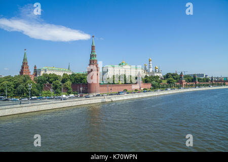 La Russie, Moscou, les routes urbaines, des peuples, de la place rouge. 2014 Banque D'Images