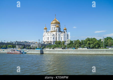 La Russie, Moscou, les routes urbaines, les peuples, l'église. 2014 Banque D'Images