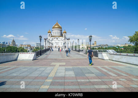 La Russie, Moscou, les routes urbaines, les peuples, l'église. 2014 Banque D'Images