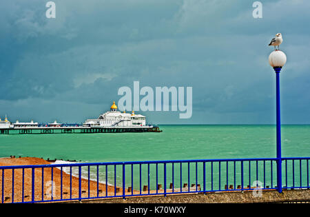 La jetée d''Eastbourne, East Sussex , eastbourne Banque D'Images