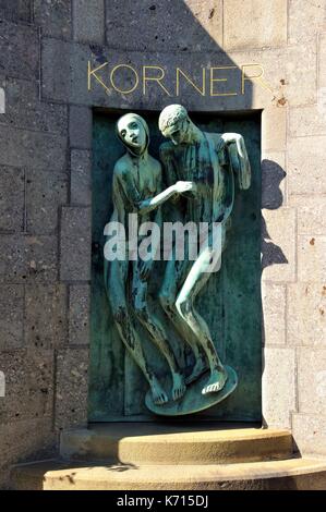 L'Italie, Lombardie, Milan, le cimetière monumental Banque D'Images