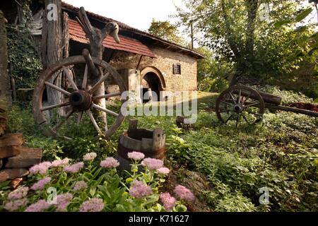 La Serbie, Rogljevo, les caves de Rogljevo Banque D'Images