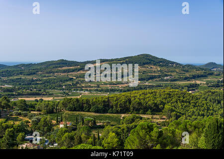 VILLAGE MÉDIÉVAL DU CASTELLET, VAR 83 FRANCE Banque D'Images