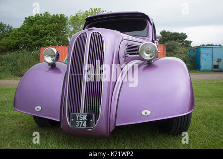 Ford Anglia populaire / Hot Rod, Hayle 2017 Banque D'Images