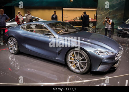 Francfort, Allemagne. 13 Sep, 2017. Concept BMW Série 8 voiture de sport à l'auto IAA de Francfort 2017. Credit : JLBvdWOLF/Alamy Live News Banque D'Images