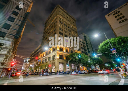 Los Angeles, USA. 14Th sep 2017. Le printemps de la célèbre ville de Los Angeles à pied l'art le Sep 14, 2017 à Los Angeles, Californie crédit : chon leong kit/Alamy live news Banque D'Images