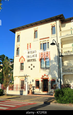 Russo Palace Hotel, Lido Banque D'Images