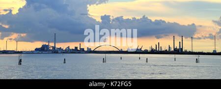 Porto Marghera Venezia Mestre Banque D'Images