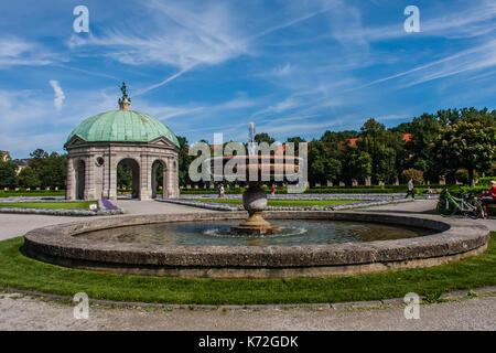 Dans dianatempel hofgarten, Munich Banque D'Images