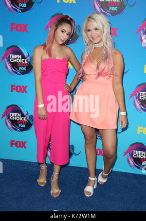 Teen Choice Awards 2017 : les clients d' où : Los Angeles, California, UNITED STATES Quand : 14 août 2017 Credit : fayesvision/wenn.com Banque D'Images