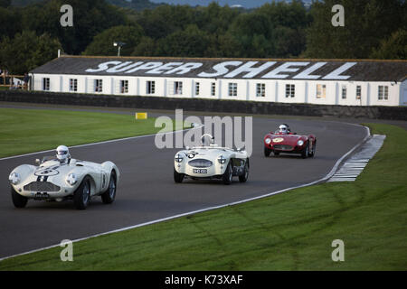 Mars freddie memorial trophy course à Goodwood Revival meeting 2017, goodwood race track, West Sussex, England, UK Banque D'Images