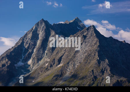 La sauge, Suisse - les dents de veisivi montagne, dans les Alpes Pennines, canton du Valais, Alpes suisses. Banque D'Images